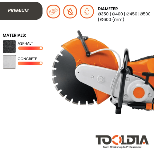 DIAMOND BLADE FOR ASPHALT - Tooldia