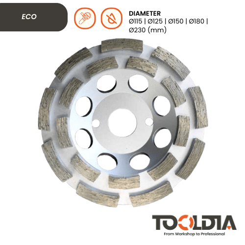 DIAMOND CUP GRINDING WHEEL FOR CONCRETE - Tooldia