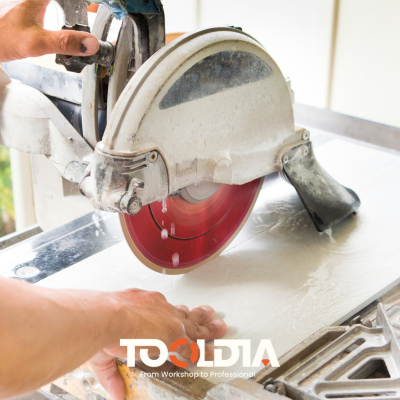 Diamond blade for tile cutting
