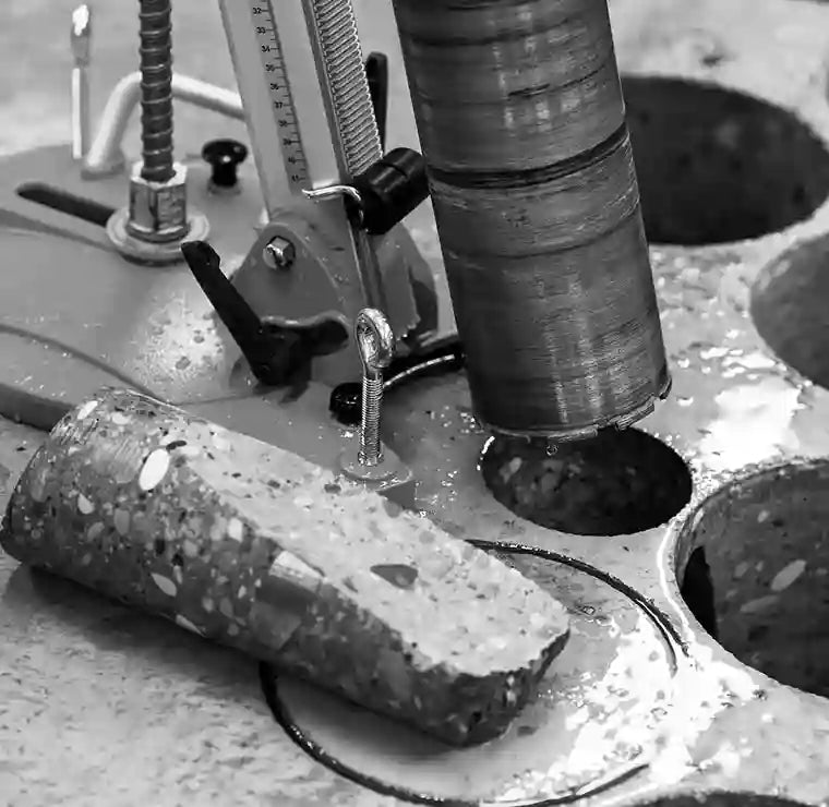 diamond core bits cutting