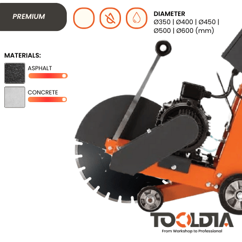 DIAMOND BLADE FOR ASPHALT - Tooldia